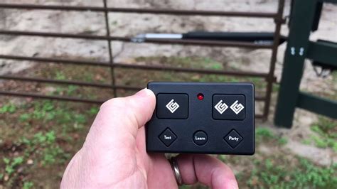 Wait for the keypad to boot up. . How to reset ghost gate opener